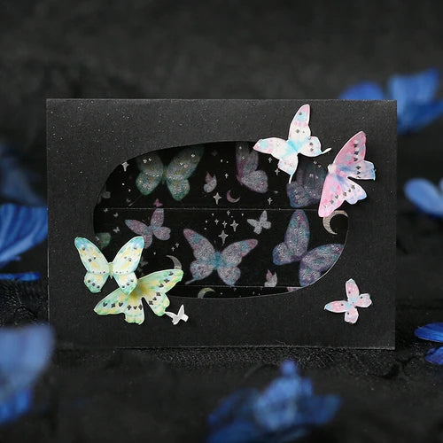 BGM Washi Tape- Night Butterfly