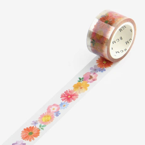 BGM Clear Tape- Summer Garden