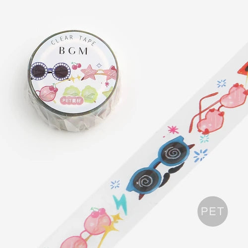 BGM Clear Tape- Sunglasses