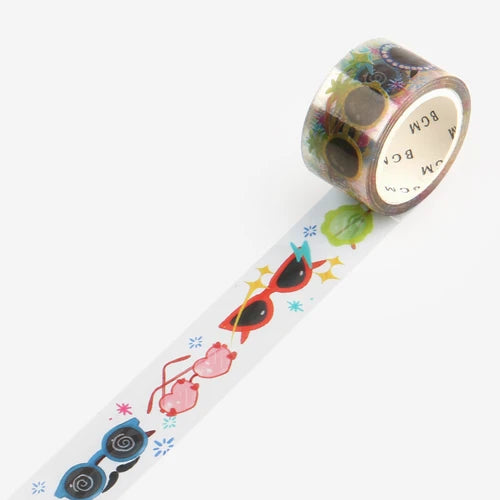 BGM Clear Tape- Sunglasses