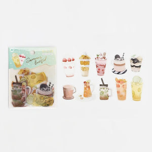 BGM Clear Stickers- Summer Drinks