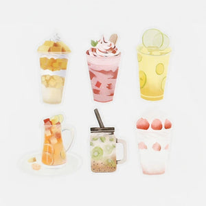 BGM Clear Stickers- Summer Drinks