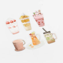 Load image into Gallery viewer, BGM Clear Stickers- Summer Drinks
