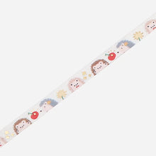 Load image into Gallery viewer, BGM Slim Washi Tape- Hedgehog
