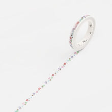 Load image into Gallery viewer, BGM Slim Washi Tape- Flower Chain
