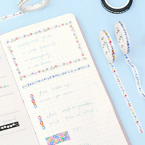 BGM Slim Washi Tape- Jewellery