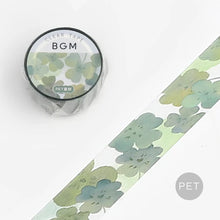 Load image into Gallery viewer, BGM Clear Tape- four-leaf clover
