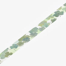 Load image into Gallery viewer, BGM Clear Tape- four-leaf clover
