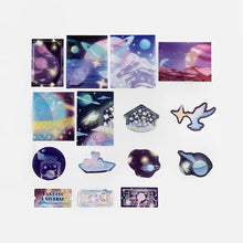Load image into Gallery viewer, BGM Flake Stickers- Phantom Journey * Universe

