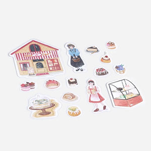 BGM Flake Stickers- Little Shop* Confectionery Shop
