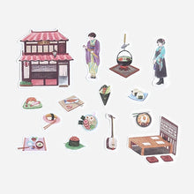 Load image into Gallery viewer, BGM Flake Stickers- Little Shop* Japanese Restaurant
