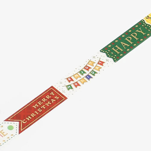 BGM Washi Tape Christmas Limited Edition - Messages
