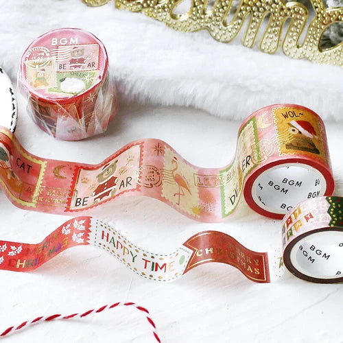 BGM Washi Tape Christmas Limited Edition - Messages