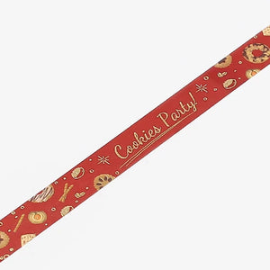 BGM Washi Tape Christmas Limited Edition - Cookies