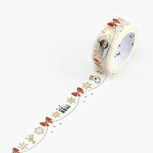 BGM Washi Tape Christmas Limited Edition - Decorative Ornaments