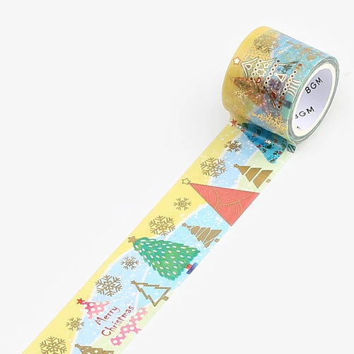BGM Washi Tape Christmas Limited Edition -Trees