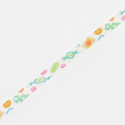 BGM Slim Washi Tape- Candy