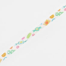 Load image into Gallery viewer, BGM Slim Washi Tape- Candy

