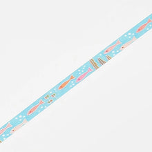 Load image into Gallery viewer, BGM Slim Washi Tape- Seabed
