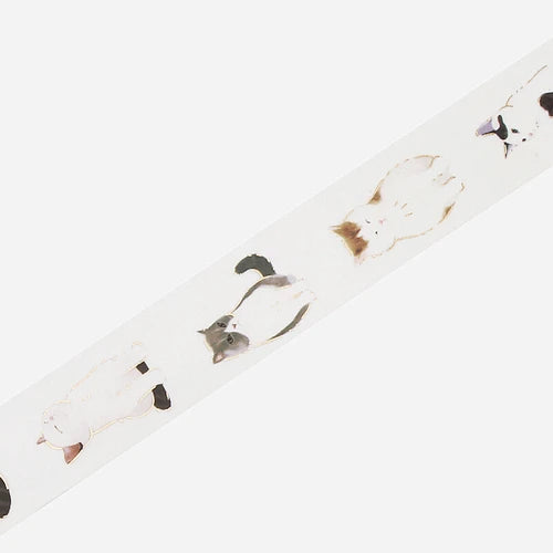 BGM Washi Tape - Seated Cats