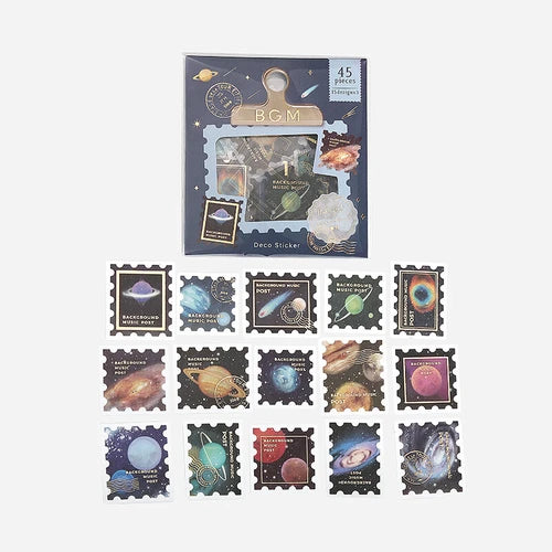 BGM Flake Stickers- Post Office*Universe