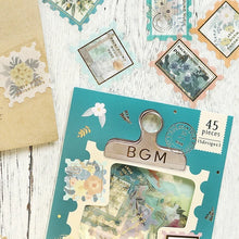 Load image into Gallery viewer, BGM Flake Stickers- Post Office*Blossom
