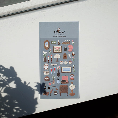 Suatelier no 1121: Vintage Mood Stickers