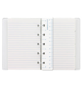 Filofax Notebook Impressions Pocket Grey/White