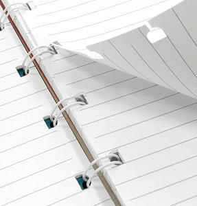 Filofax Notebook Impressions Pocket Grey/White