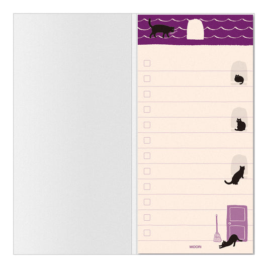 Sticky Memo Cat
