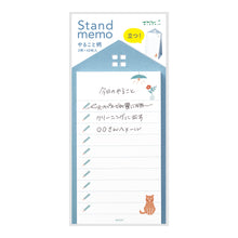 Load image into Gallery viewer, Stand Memo Pad Vertical Type To-do list
