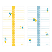 Load image into Gallery viewer, Stand Memo Pad Vertical Type Schedule
