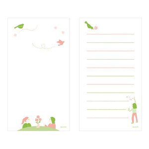 Stand Memo Pad Vertical Type Message