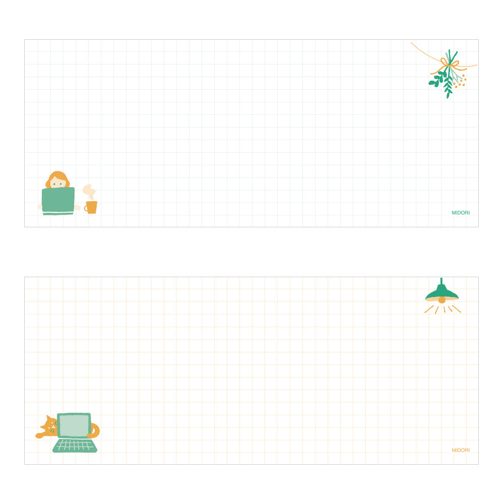 Stand Memo Pad Horizontal Type Free