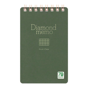 [LIMITED EDITION] Diamond Memo <M> Grid 2.5mm Green