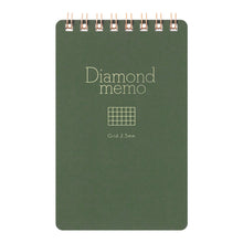 Load image into Gallery viewer, [LIMITED EDITION] Diamond Memo &lt;M&gt; Grid 2.5mm Green
