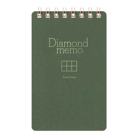 [LIMITED EDITION] Diamond Memo <M> Grid 5mm Green