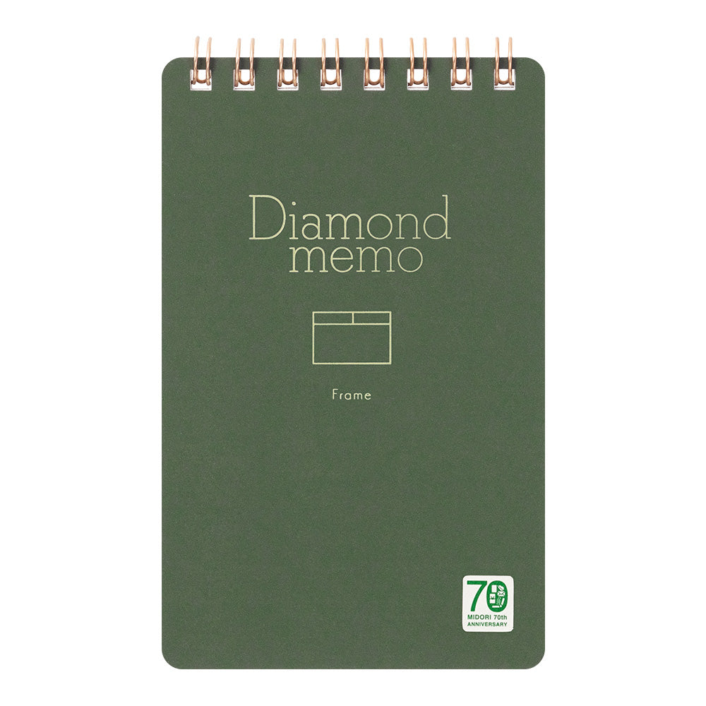 [LIMITED EDITION] Diamond Memo Frame Green – Paper planning and more