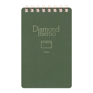 [LIMITED EDITION] Diamond Memo <M> Frame Green