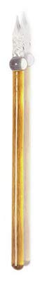 Herbin Small Glass Pen - Amber
