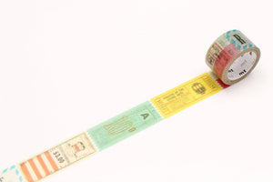 MT Fab Washi Tape Ticket