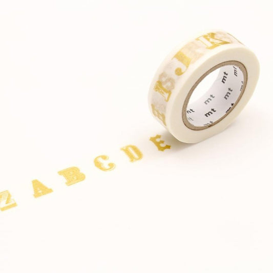 MT EX Series Alphabet Gold R