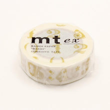 Load image into Gallery viewer, MT EX Washi Tape Number / Symbol Gold Sample
