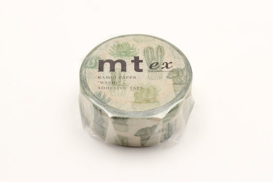 MT EX Washi Tape Cactus Sample