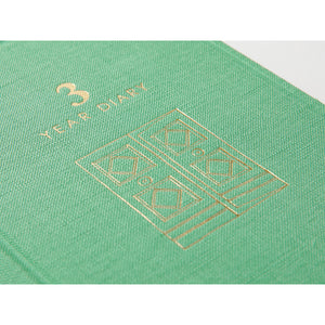 3-Year Diary Gate Mini Green 【Limited Edition】