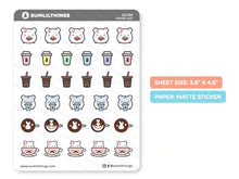 Load image into Gallery viewer, Coffee Love Stickers
