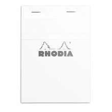 Load image into Gallery viewer, Rhodia White Head Stapled Pad
