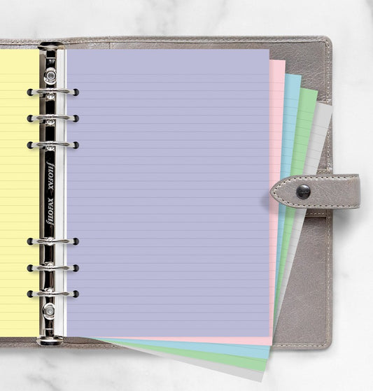 Pastel Ruled Notepaper A5 Refill