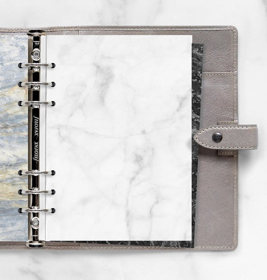 Marble Plain Notepaper A5 Refill