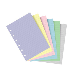 Pastel Ruled Notepaper Pocket Refill